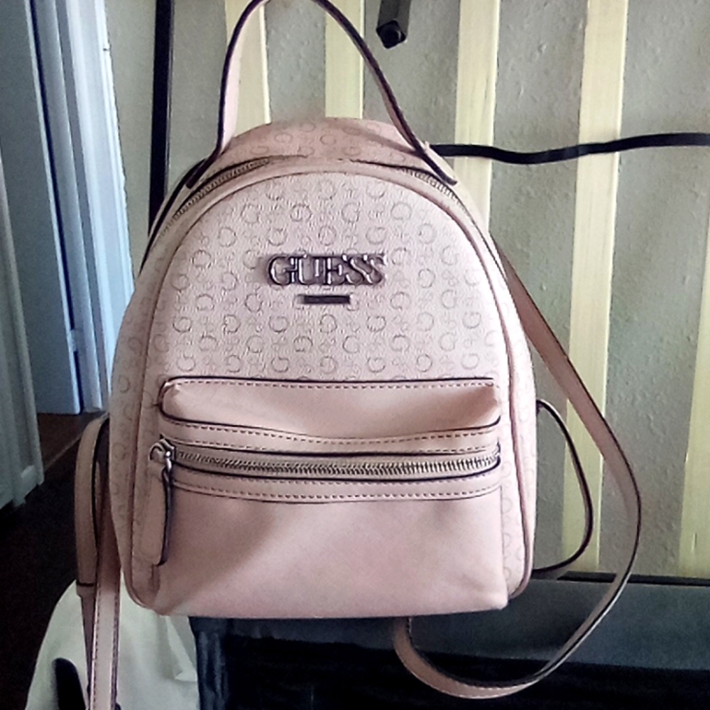 GUESS Pink Backpack